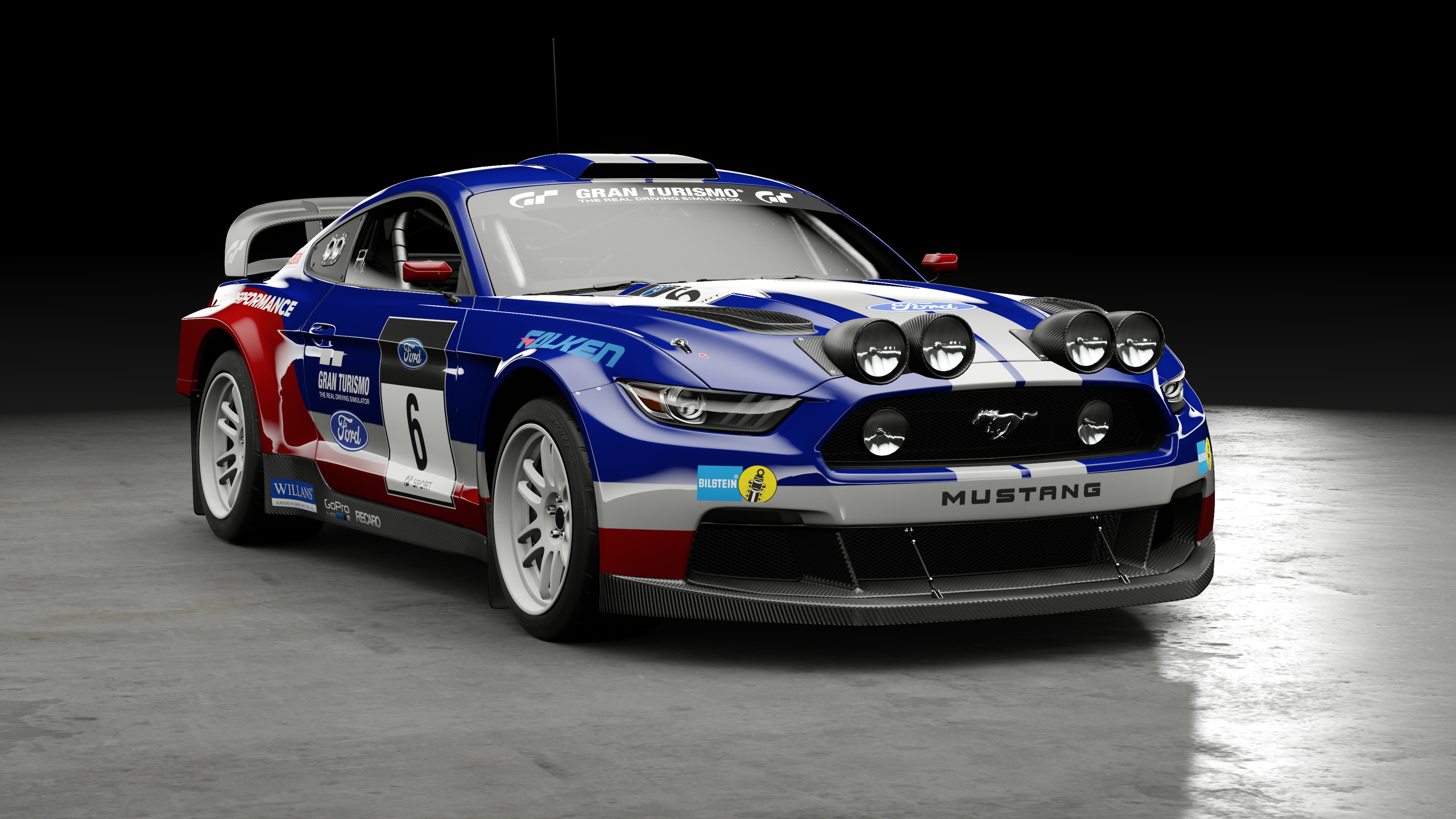 GT Sport Ford Mustang Group B Rally Car Game Preorders