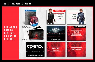 Control - PS4 Retail Deluxe Edition