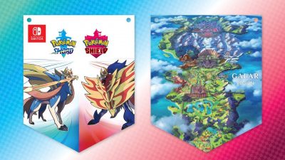 Pokémon Sword and Shield - Wall Banner