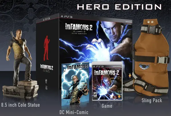 Infamous 2 - Hero Edition contents