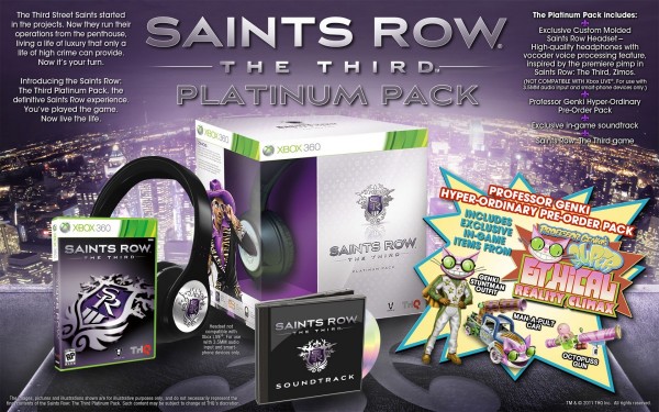 Saints Row: The Third - Platinum Pack