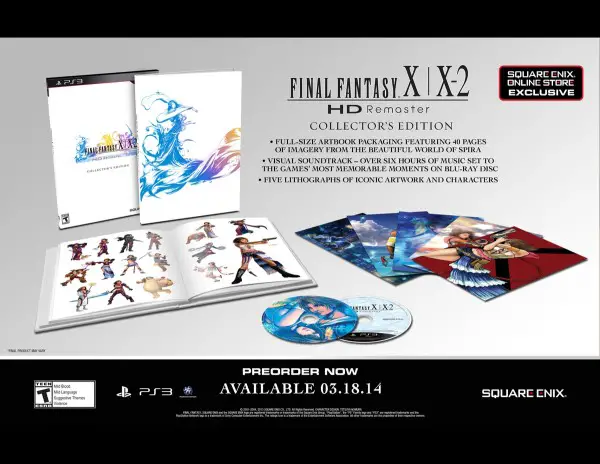 FFX/X-2 HD Collectors Edtion