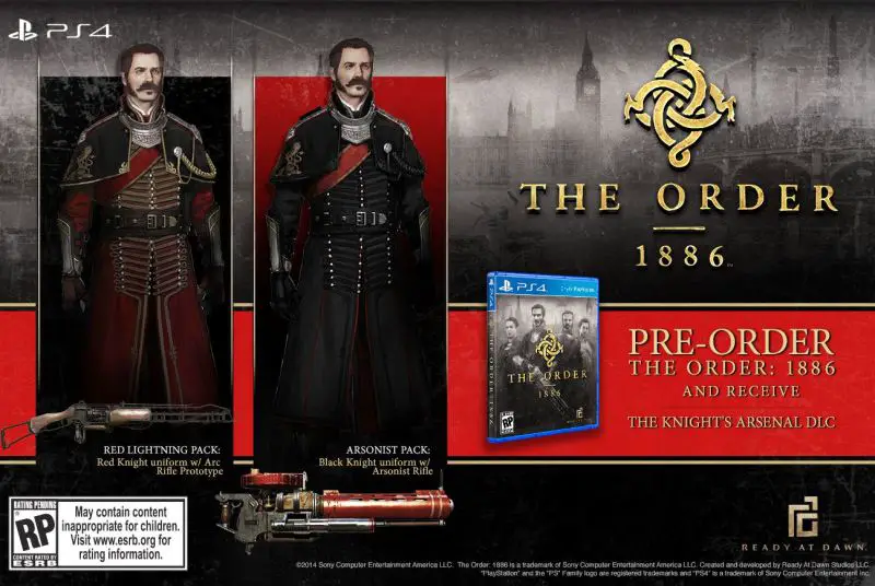 The Order 1886 Knights Arsenal