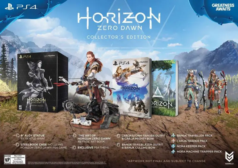 Horizon Zero Dawn Collector's Edition