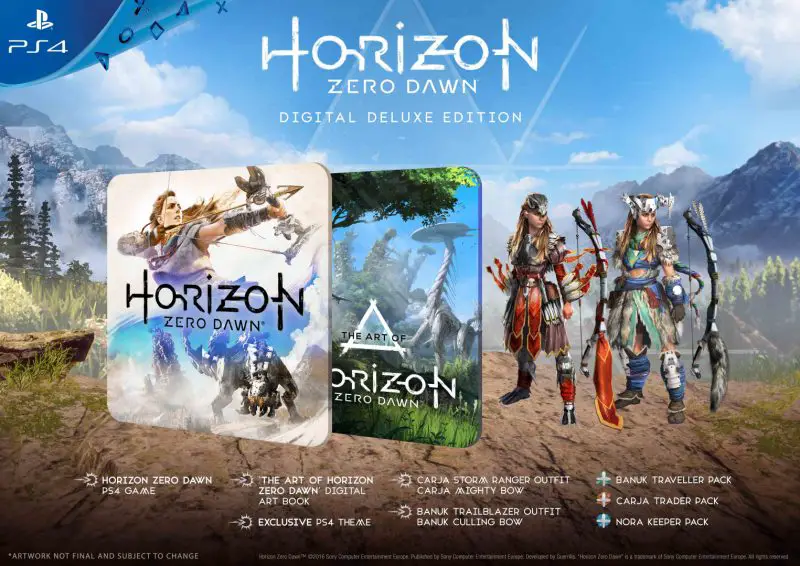 Horizon Zero Dawn Digital Deluxe Edition