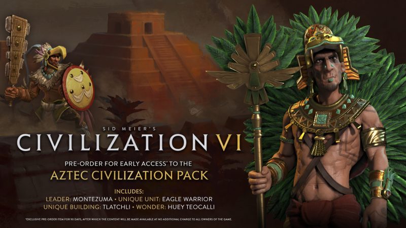  Civ 6 Aztec Civilization Pack