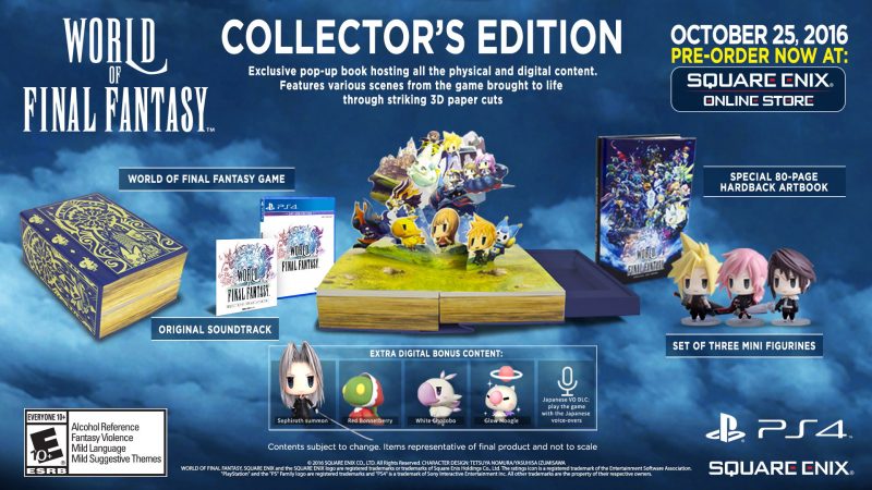 World of Final Fantasy Collectors Edition