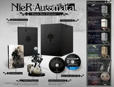 Nier Automata Pre Order Bonuses Special Editions Differences