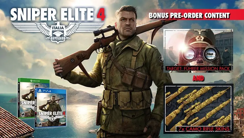sniper elite 4 deluxe edition pc