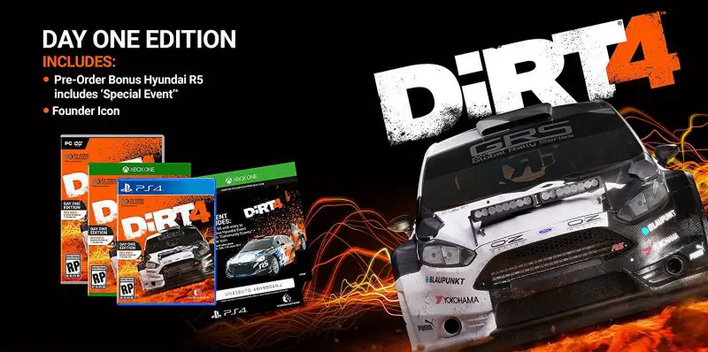 DiRT 4 - Day One Edition