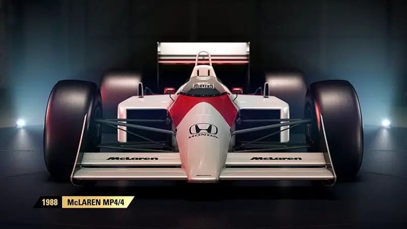 F1 2017 1988 McLaren MP44