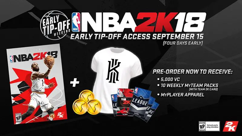NBA 2K18 Early Tip Off Edition