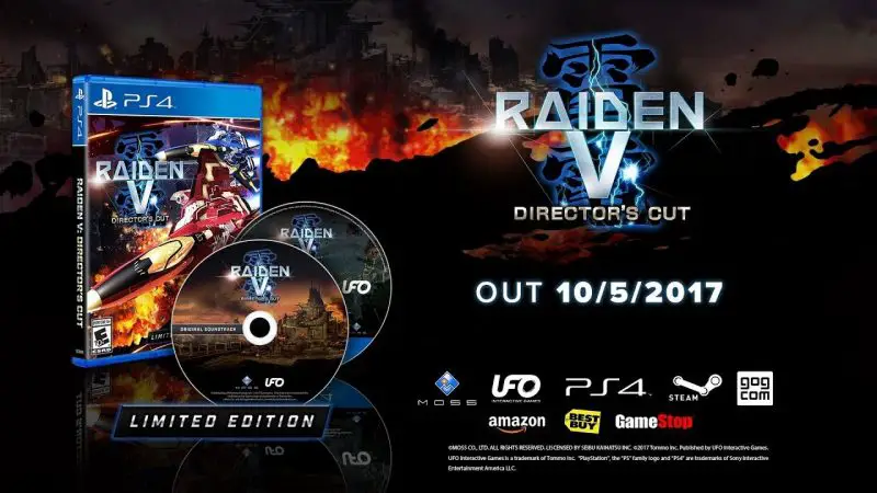 Raiden V Directors Cut Limited Edition