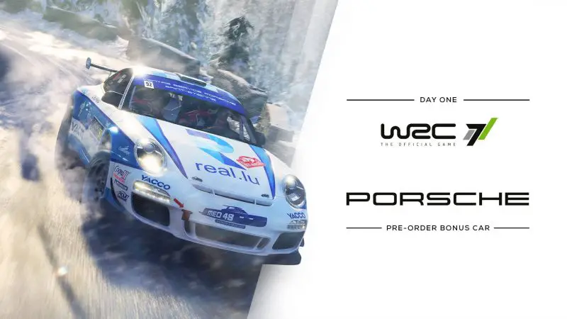 WRC 7 Porsche 911 GT3 RS