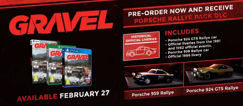 Gravel - Porsche Rallye Pack