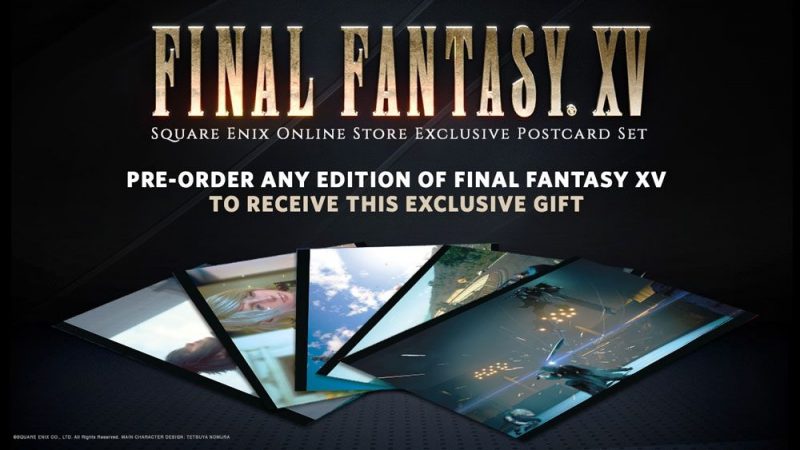 Final Fantasy XV Royal Edition Postcard Set