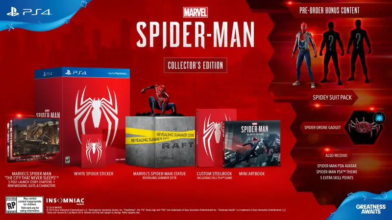 Marvels Spider Man Collector's Edition