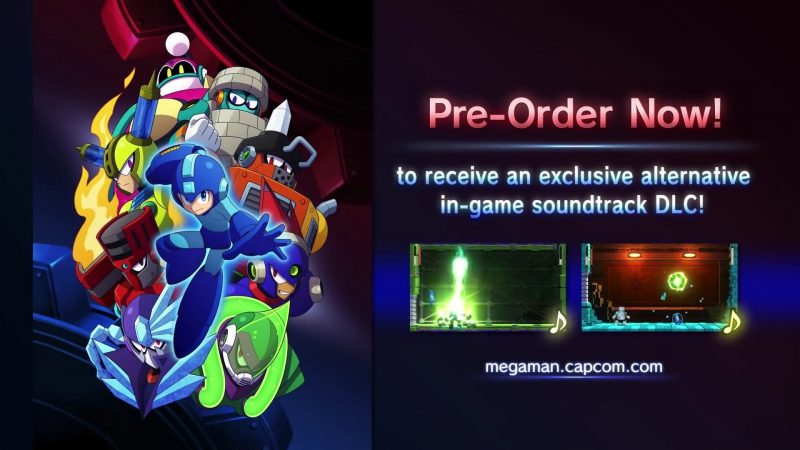 Mega Man 11 Alternate Soundtrack DLC