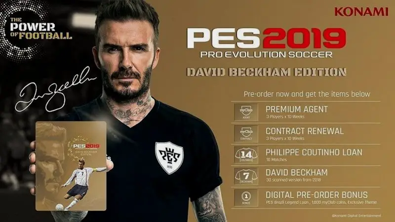 PES 2019 - David Beckham Edition