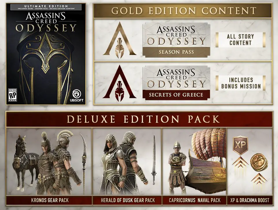 Assassin s creed odyssey editions. Assassin's Creed: Odyssey - Ultimate Edition. Набор Хронос Assassins Creed Одиссея. Assassin’s Creed Odyssey ультимате. Ассасин Одиссея Ultimate.