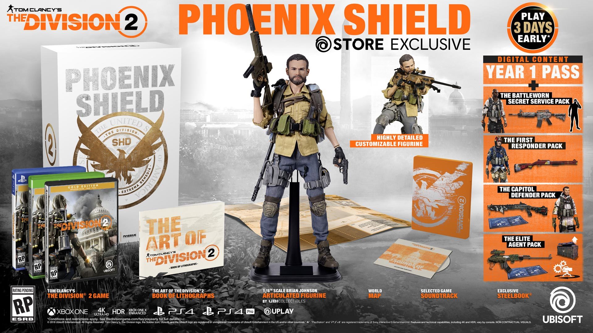 Tom Clancy S The Division 2 Game Preorders