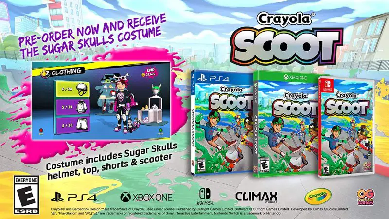 Crayola Scoot - Surreal Skin Pack