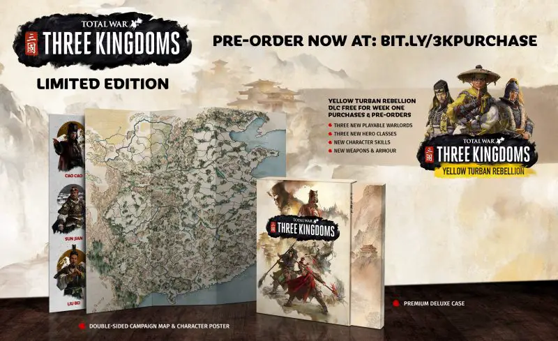 Total War Three Kingdoms Limited Edition