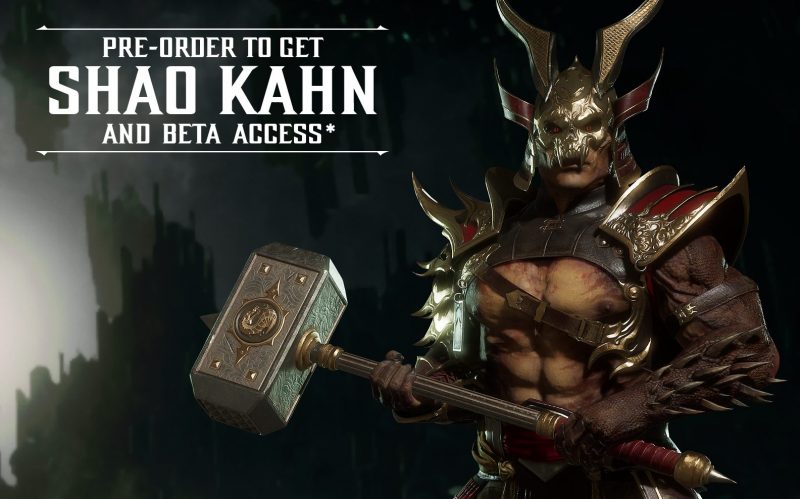 Mortal Kombat 11 Shao Kahn Beta Access