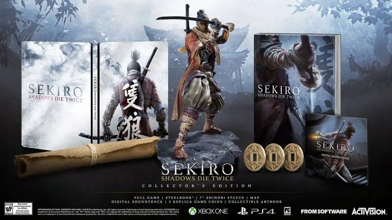Sekiro Shadows Die Twice Collector's Edition