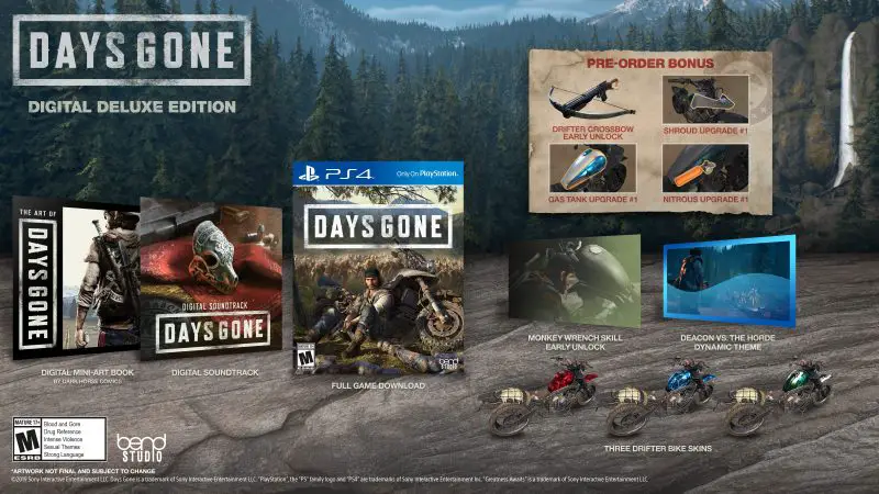 Days Gone Digital Deluxe Edition