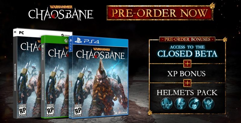 Warhammer Chaosbane Pre Order Bonuses