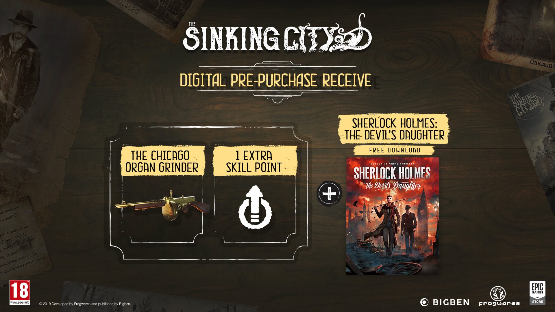 the sinking city pre order