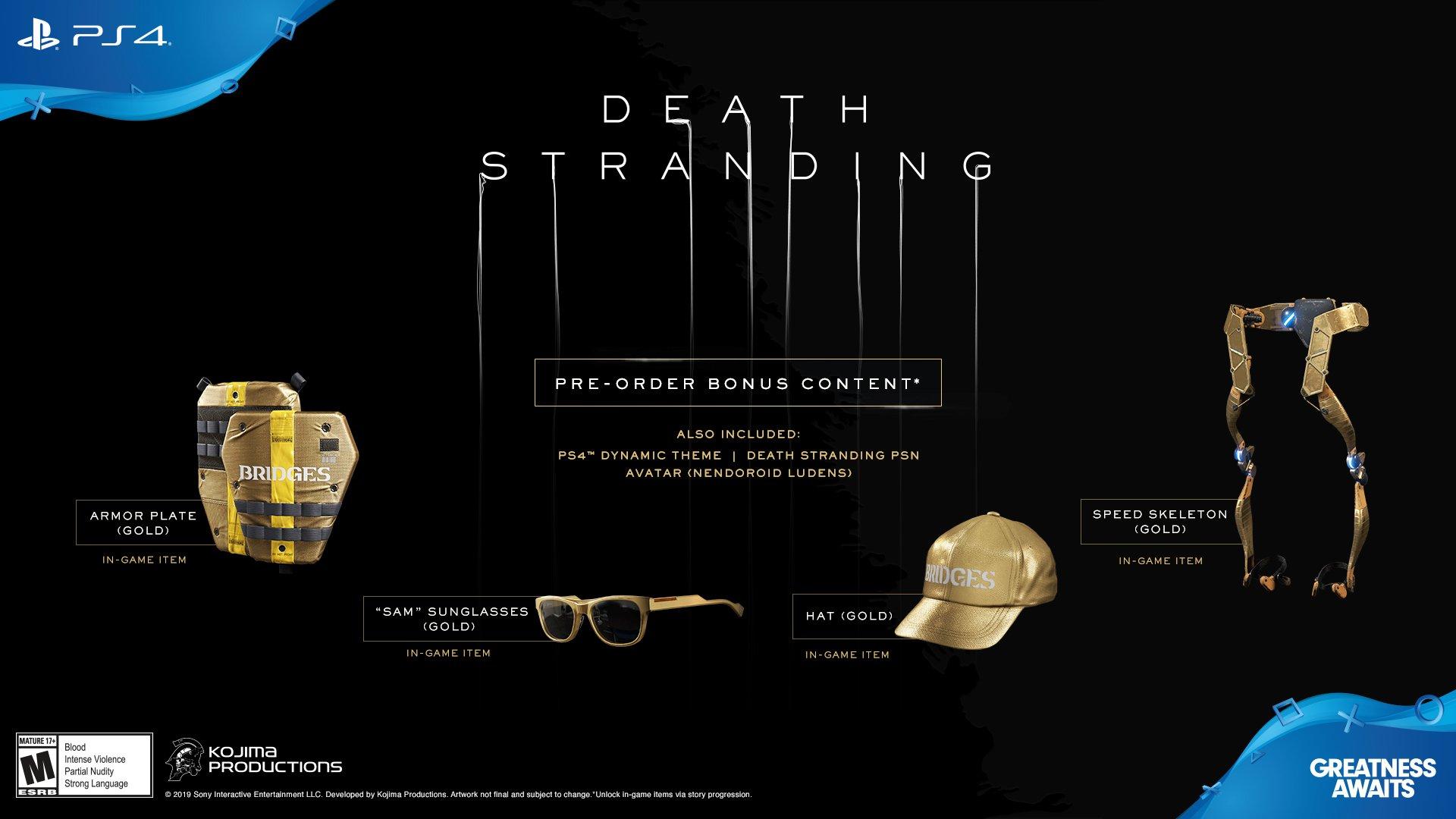 death stranding ps4 deluxe edition