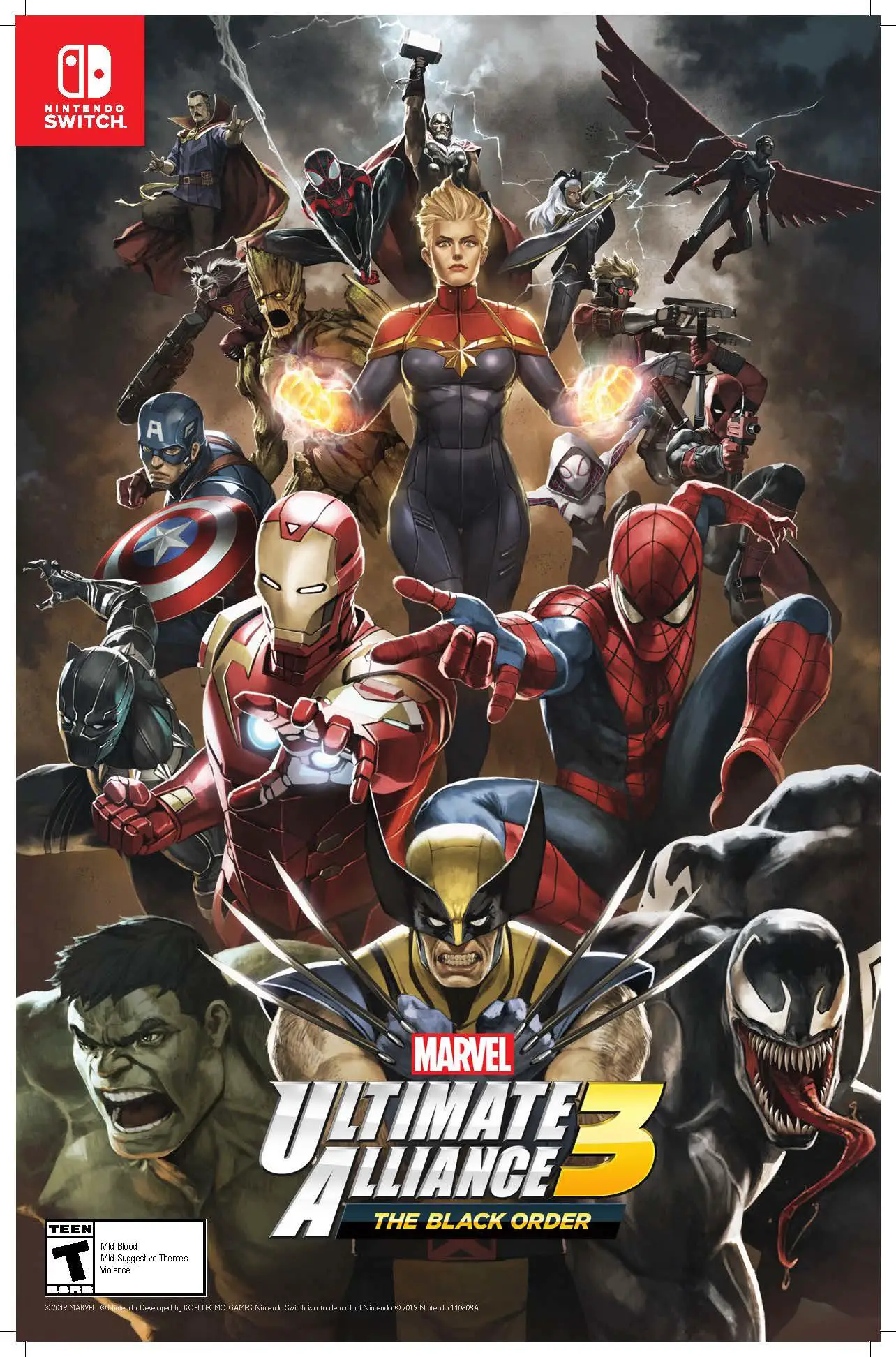 Marvel Ultimate Alliance 3 The Black Order Game Preorders
