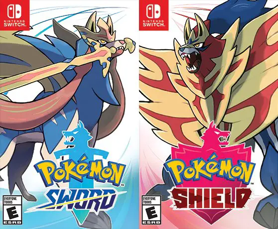 pokemon sword and shield double pack gold case
