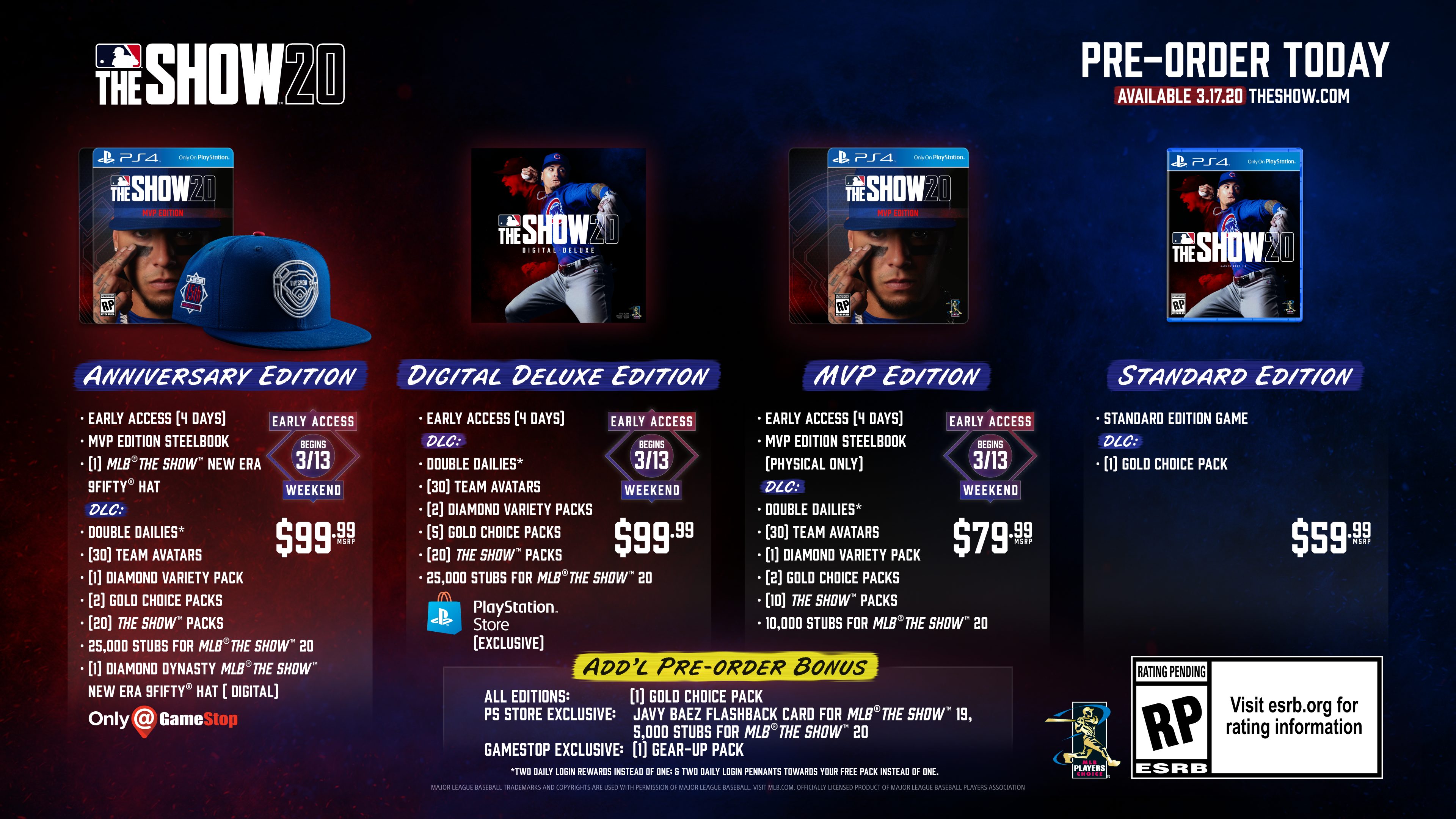 MLB The Show 20 - Special Editions [COMPARED]