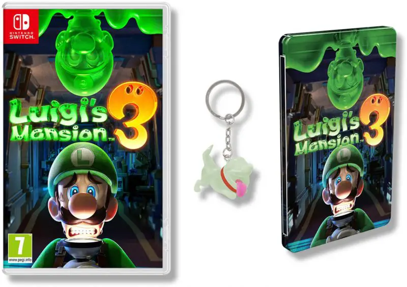 Luigi's Mansion 3 - Glow-in-the-Dark Steelbook