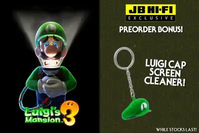 Luigi's Mansion 3 - Luigi's Cap Keyring