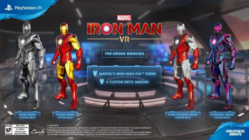Marvel's Iron Man VR - Pre-Order Bonuses