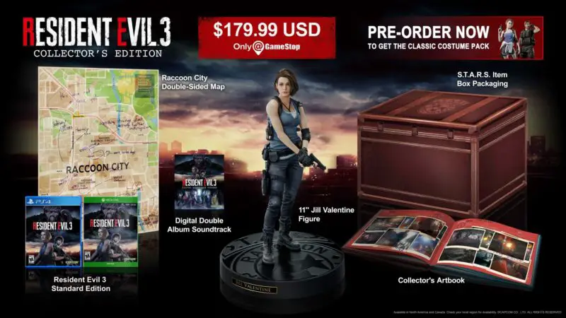Resident Evil 3 - Collector's Edition