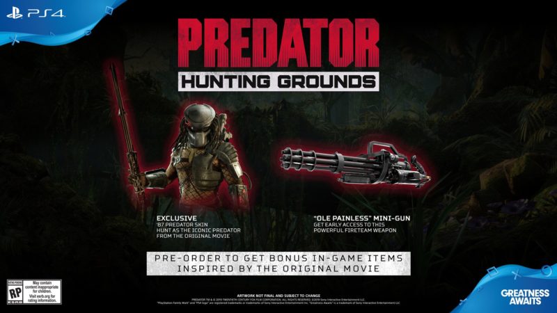 Predator: Hunting Grounds - Pre-Order Bonuses