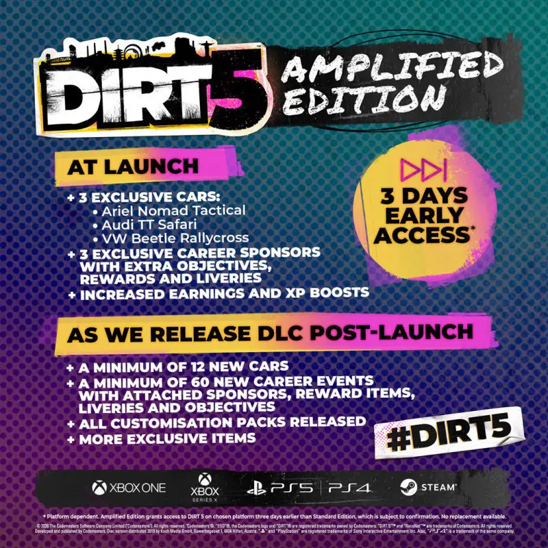 Dirt 5 - Amplified Edition