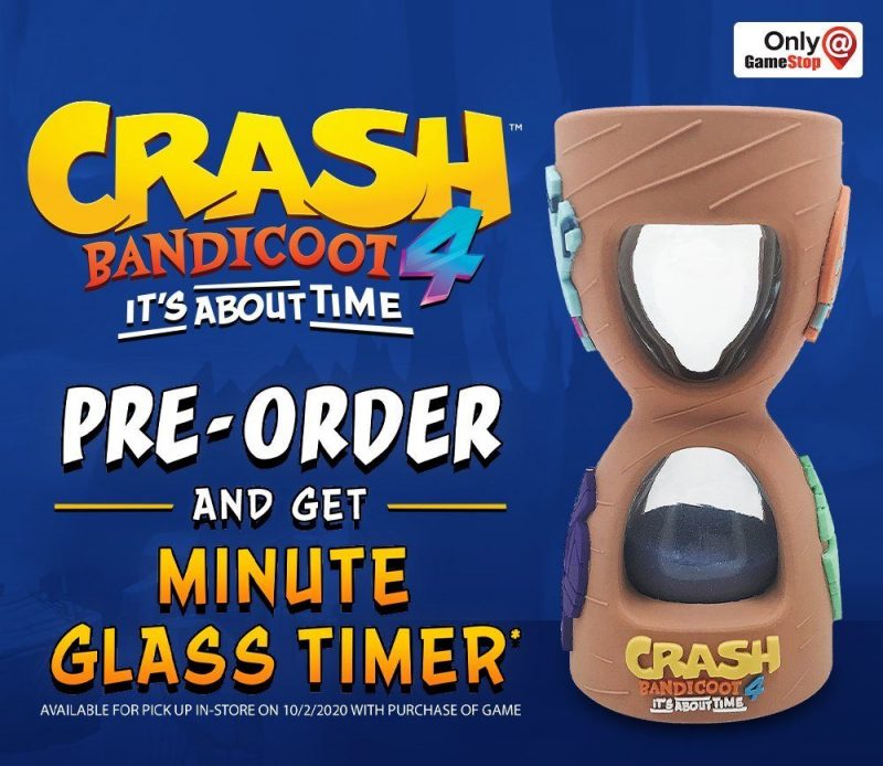 Crash Bandicoot 4 Minute Glass Timer