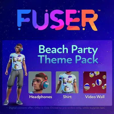 Fuser - Beach Party Theme Pack