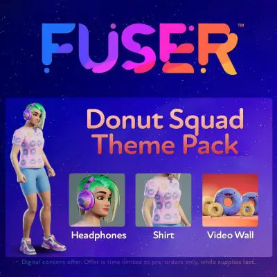 Fuser - Donut Squad Theme Pack