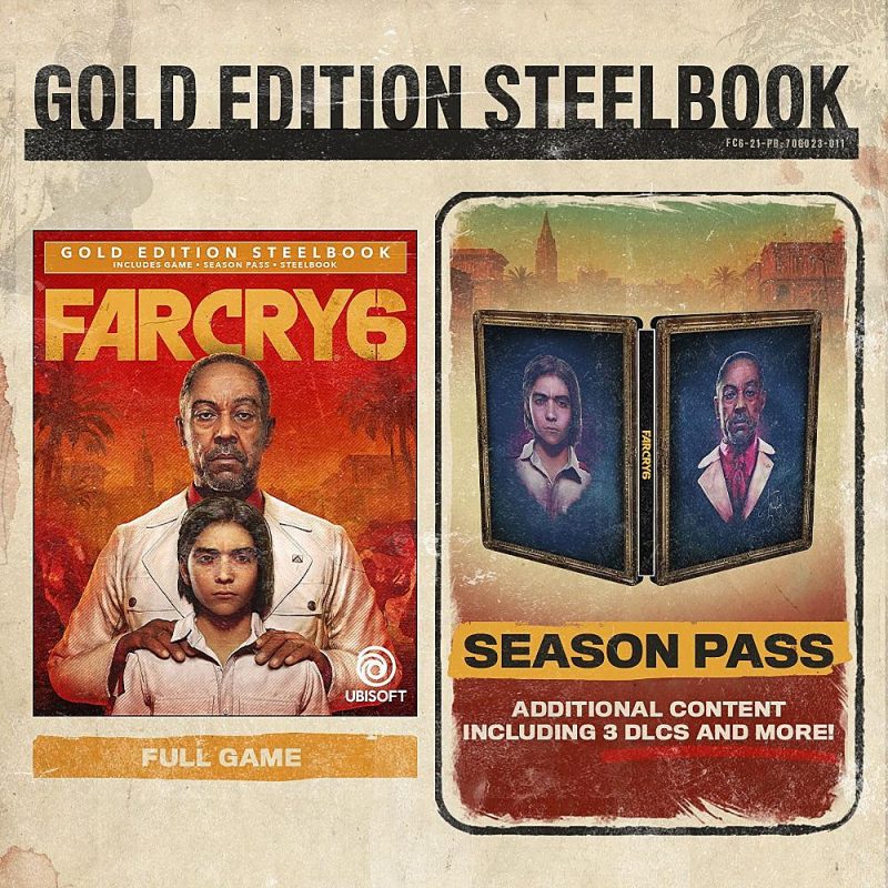 Far Cry 6 Gold Edition SteelBook