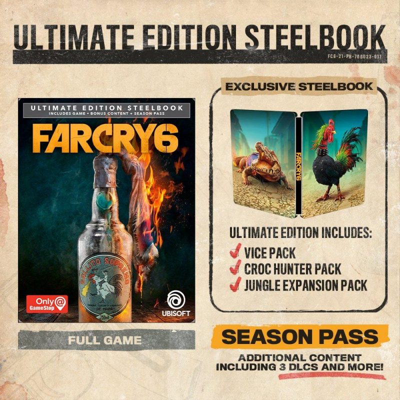 Far Cry 6 - Ultimate Edition SteelBook