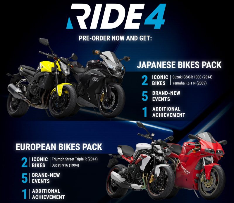 RIDE 4 - European & Japanese Bike Packs