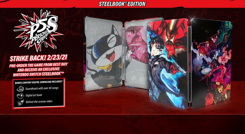 Persona 5 Strikers SteelBook Edition