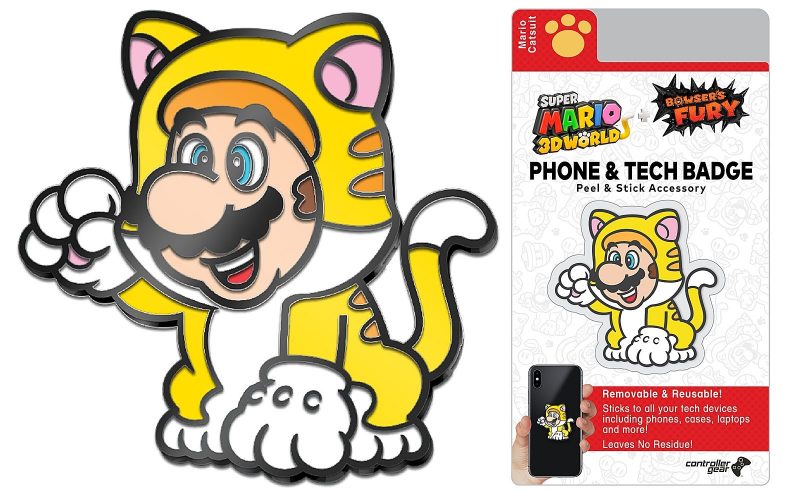 Super Mario 3D World + Bowsers Fury Cat Mario Sticker